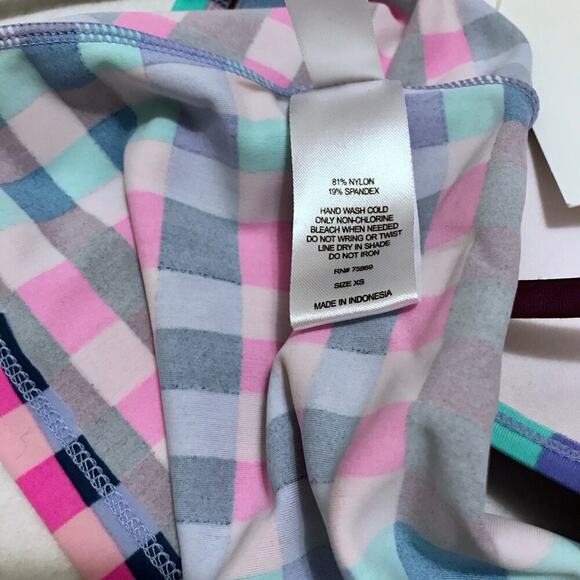 Hula Honey NWT Gingham Halter Tankini Women XS - Picture 10 of 10